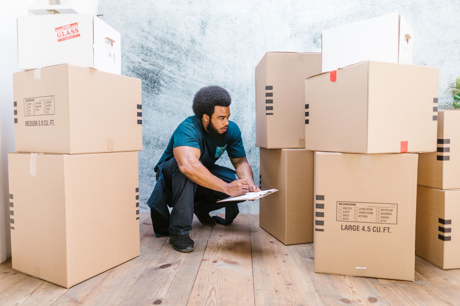 items normally included packers movers relocation