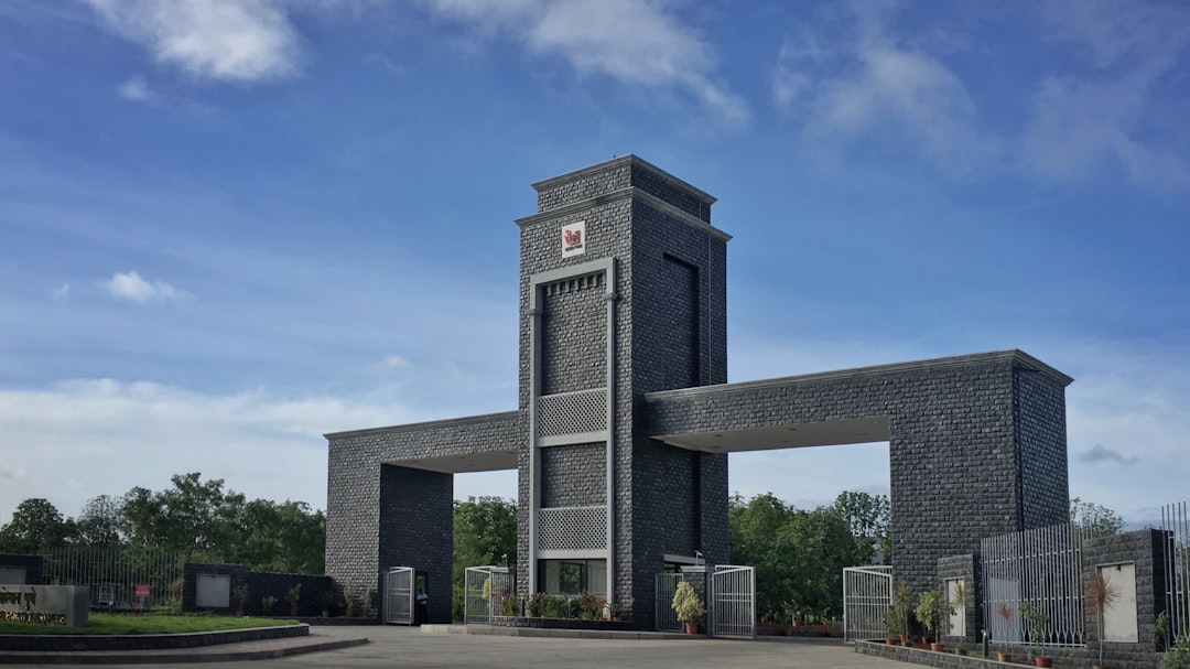Pune apartment society entrance